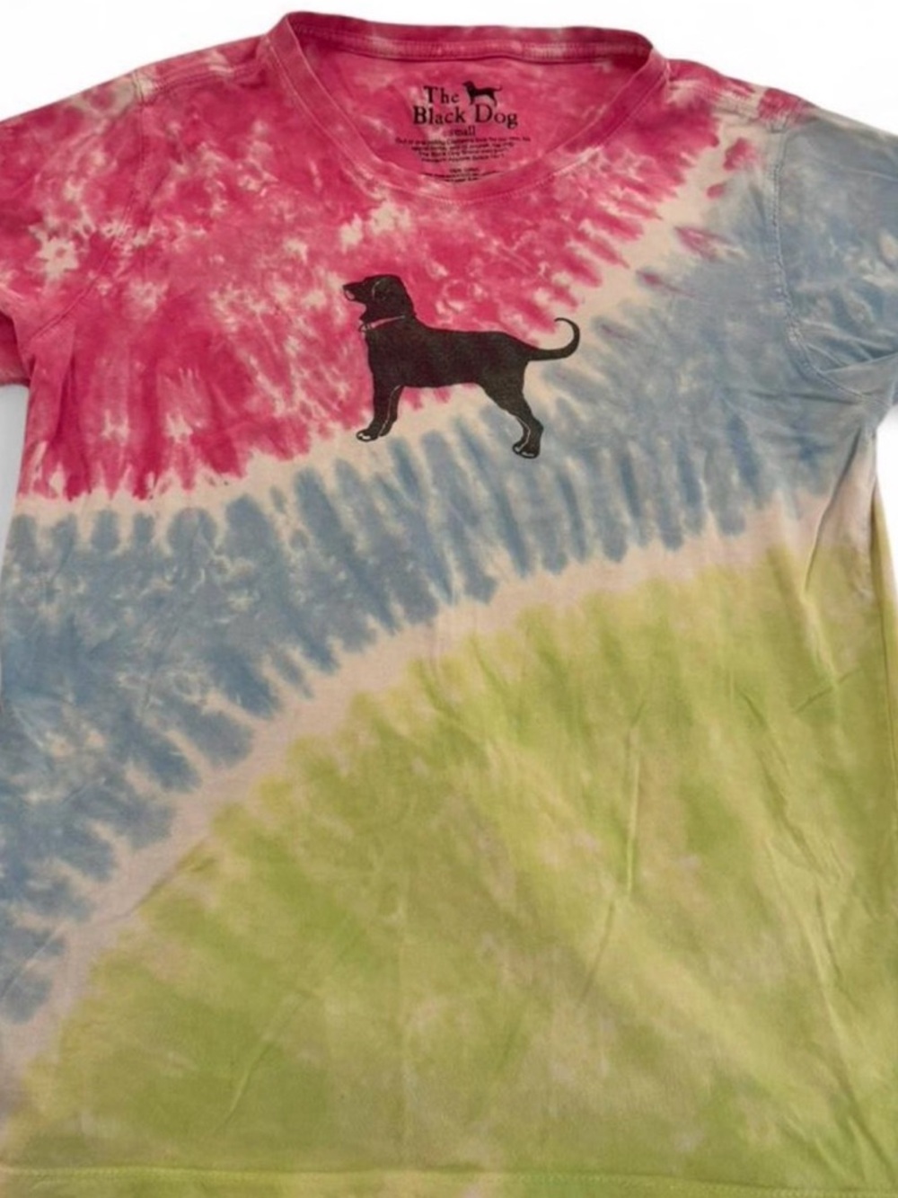 The Black Dog Vintage Tie-Dye Tee